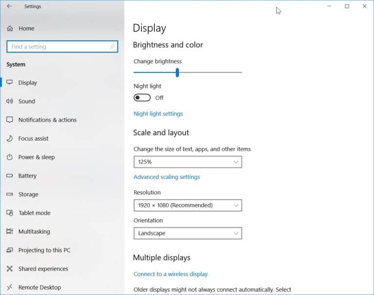 fix windows 10 stretched screen and resolution problem img1