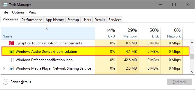 Windows Audio Device Graph Isolation